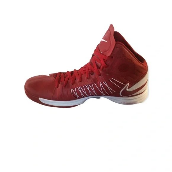 SOLD! Nike Hyperdunk 2012 basketball shoe red/white Size 16 - Picture 2 of 16